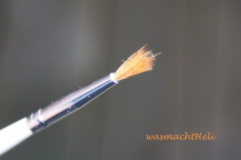 Lily Lolo Eyeliner Brush aufgefedert