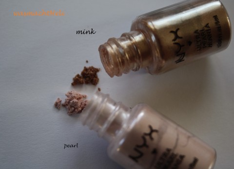 NYX Pigmente pearl und mink