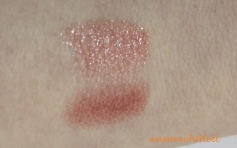 Swatch Benecos pink honey und Chanel Mademoiselle