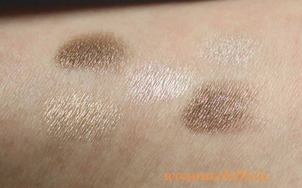Dior cinq couleurs iridescents earth reflection swatches
