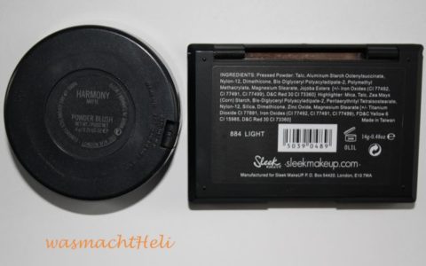 MAC Powder Rouge Harmony vs. Sleek Makeup Face Contour Kit light
