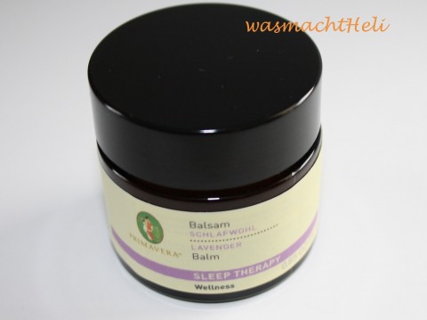 Primavera Balsam Schlafwohl Lavender Balm Review