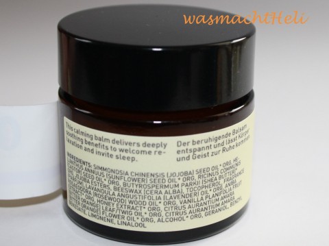 Primavera Schlafwohl Lavender Balm Inhaltsstoffe