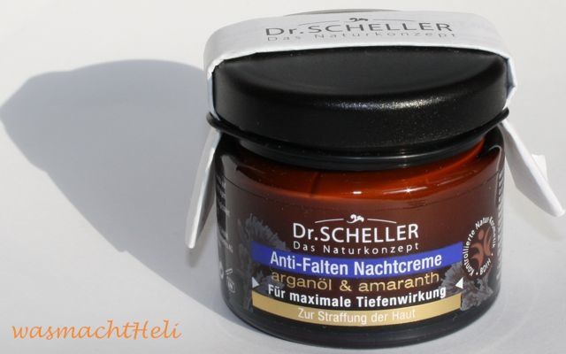 Dr. Scheller Anti Falten Nachtcreme Arganöl und Amaranth