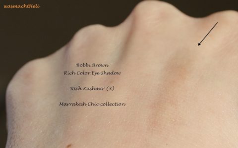 zero pigmentation total diappointment Bobbi Brown Rich Kashmir