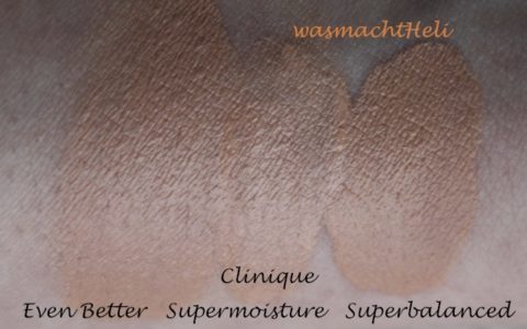 Clinique Even Better ivory, Superbalanced Make up ivory, Supermoisture Make up ivory