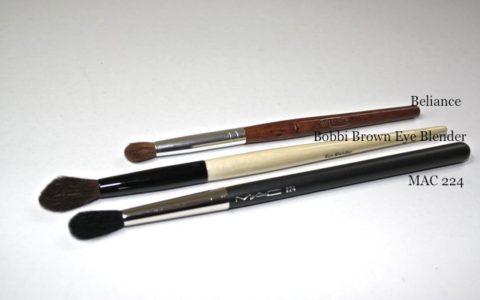 MAC 224, Bobbi Brown Eye Blender, Beliance Lidschattenpinsel