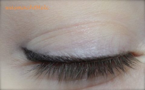 AMU mit Alterra Creme Eyeliner