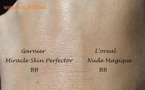 Garnier BB Cream versus L'oreal BB Cream Nude Magique