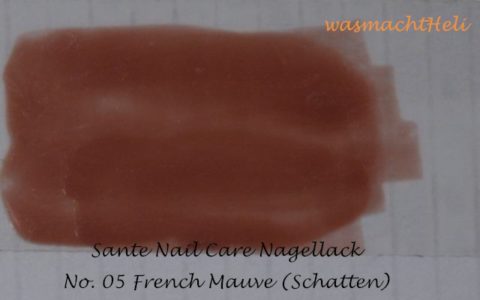 French Mauve Nagellack von Sante, Schatten