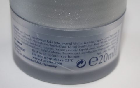 Eucerin Hyaluron Filler Night Inhaltsstoffe