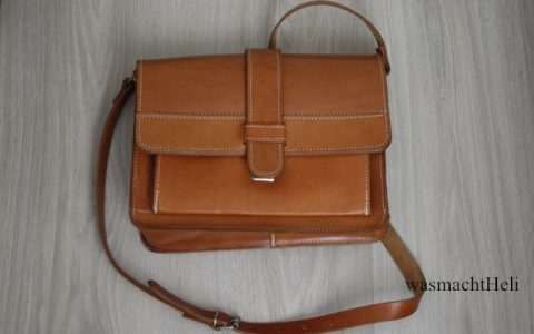 Foto Handtasche Satchel mittelbraun