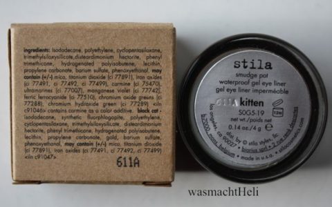 Foto INCI Stila Smudge Pot Kitten Ingredients