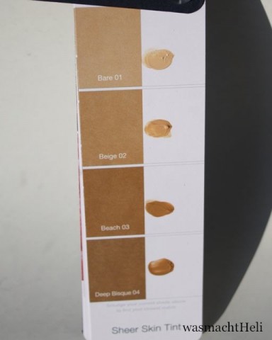 Swatches Liz Earle Sheer Skin Tint