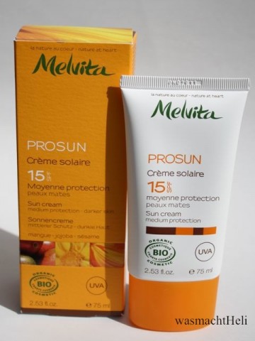 Foto zur Review: Melvita Prosun Sonnencreme SPF 15