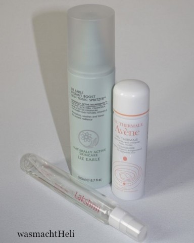 Review: Liz Earle Instant Boost Skin Tonic, Avene Thermalwasser, Lakshmi Rosenwasser