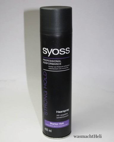 Foto zur Review: Syoss Haarspray starker Halt