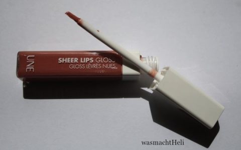 UNE Beauty Sheer Lips Gloss S05 Review