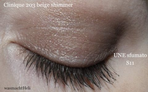 AMU mit Clinique colour surge eyeshadow 203 beige shimmer