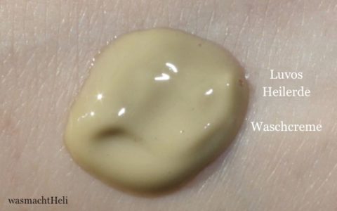 Swatch von Luvos Heilerde Waschcreme