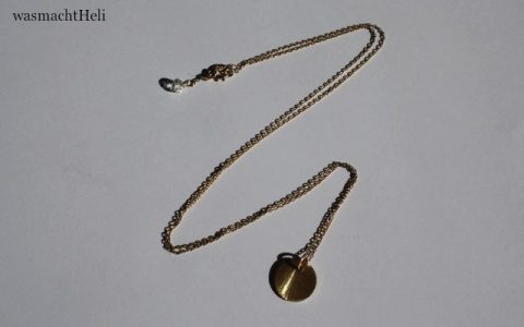 sunspot necklace gold