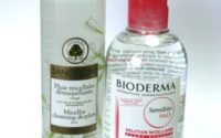 Mizellen-Loesungen: Sanoflore Naturkosmetik versus Bioderma Sensibio