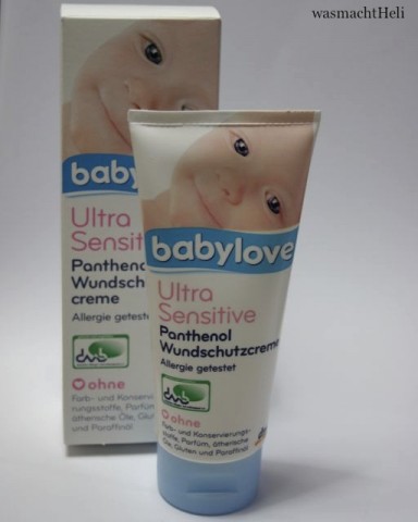 Test: Babylove Ultra Sensitive Panthenol Wundschutzcreme