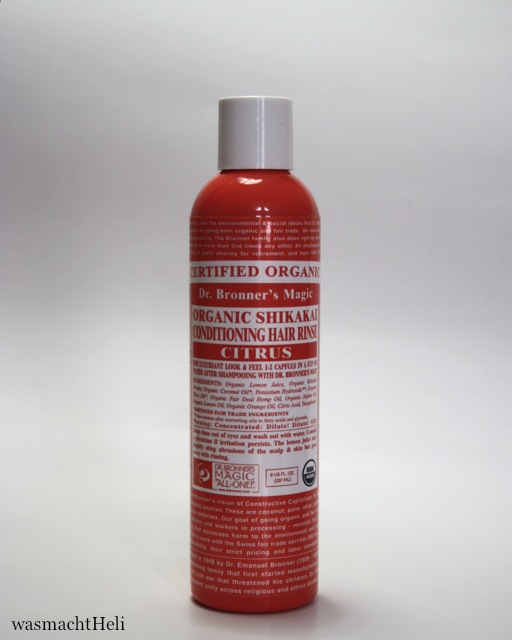 Review: Dr. Bronner's Citrus Conditioning Hair Rinse