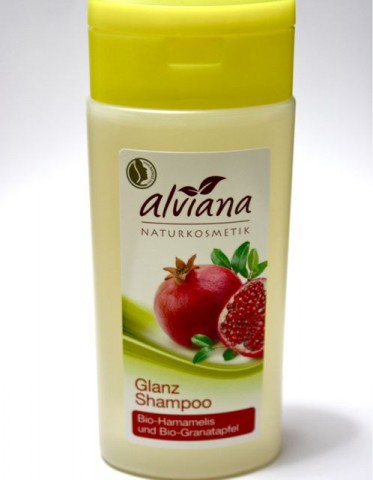 Review: Alviana Glanz Shampoo mit Hamamelis und Granatapfel