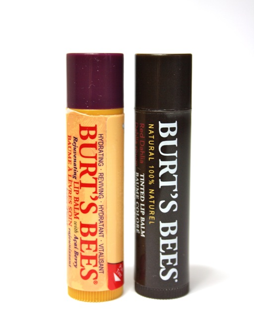Burt's Bees Lip Balm Acai Berry + Tinted Lip Balm Red Dahlia
