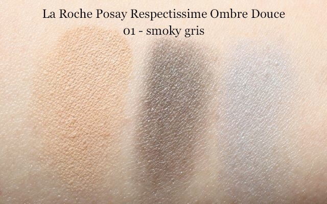 Swatch La Roche Posay Respectissime Ombre Douce "01 - smoky gris"