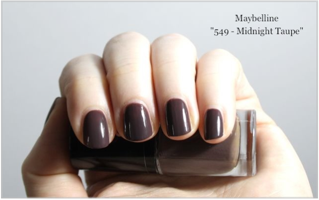 Maybelline Midnight Taupe Swatch