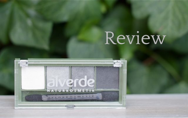 alverde Smokey Grey Eyeshadow Quattro