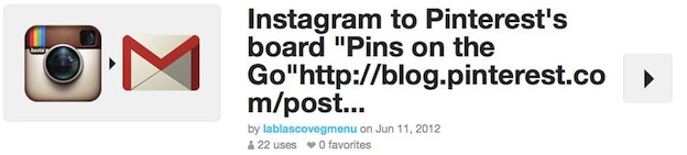 Instagram to Pinterest