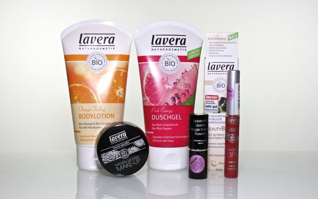 Lavera Mouse Make-up, Lippenstift Wild Cherry, Lipgloss, Magic Read, BB Cream
