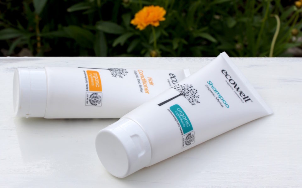 Review Ecowell Organic Myrthe + Organic Sheabutter Shampoo Conditioner