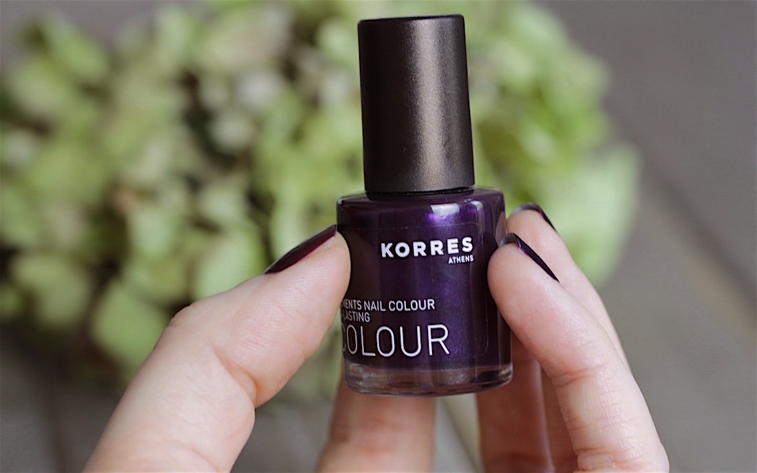 KORRES Myrrh + Oligoelements Nail Colour "29 ultra violet"
