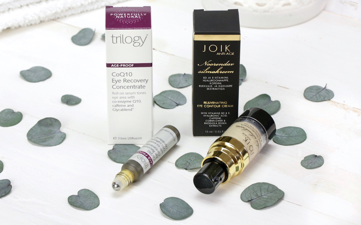 Favourites - Trilogy CoQ10 Eye Recovery Concentrate + Joik Rejuvenating Eye Contour Cream