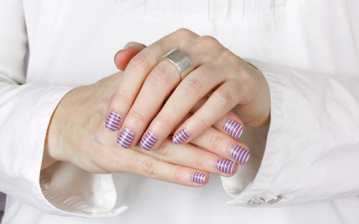 Nail Wraps So Gloss Stripes