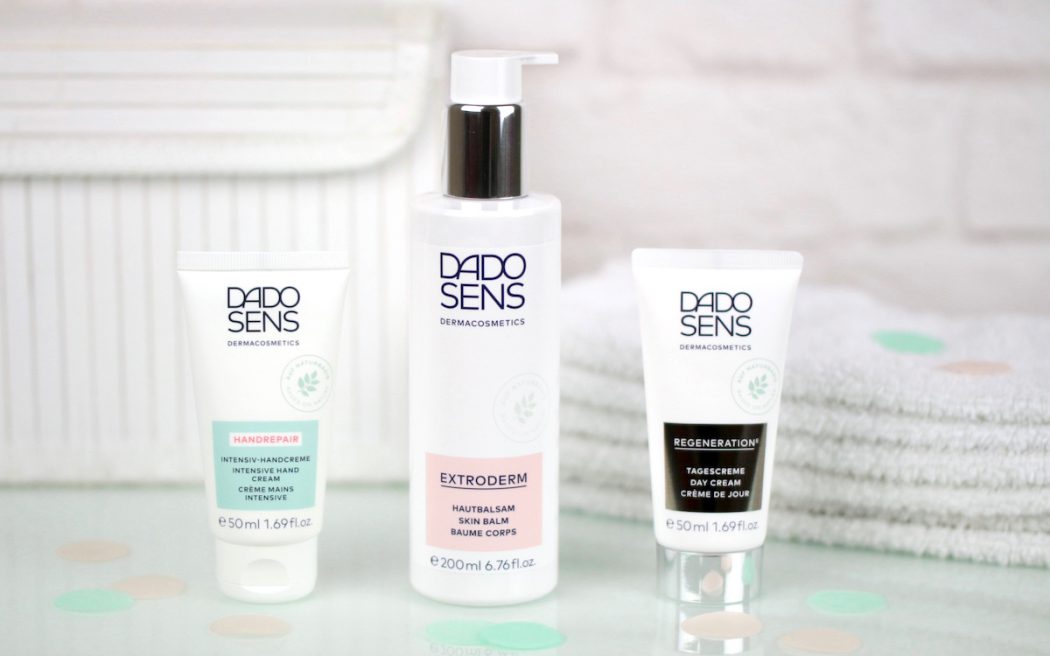 Meine 3 Hautpflege Lieblinge von Dado Sens Dermacosmetics: Handrepair Intensiv-Handcreme, Extroderm Hautbalsam und Regeneration E Tagescreme